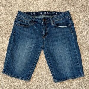 Articles of‎ Society Women's Bike Casual Demin Shorts Size 27